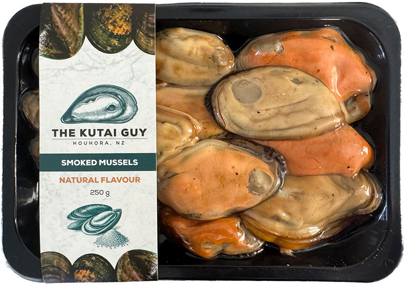 The Kutai Guy - smoked mussel natural