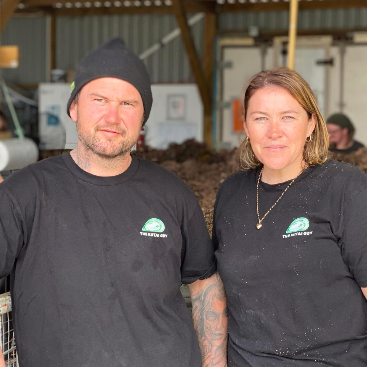 Zarn and Michelle Reichardt Mussel Business